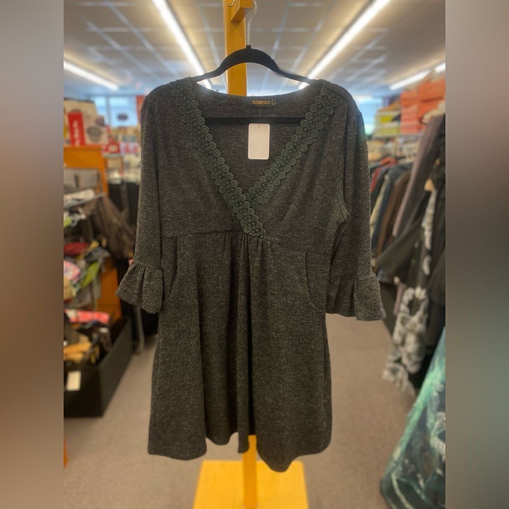 🛍️ Reeborn Large Grey Tunic/Top dress